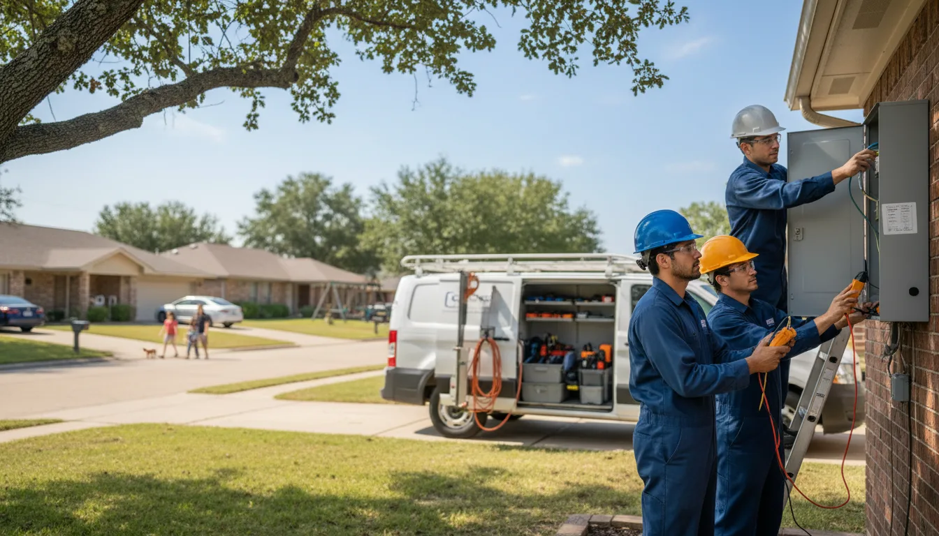 Certified electrician providing emergency electrical services in Edwardsville, KS